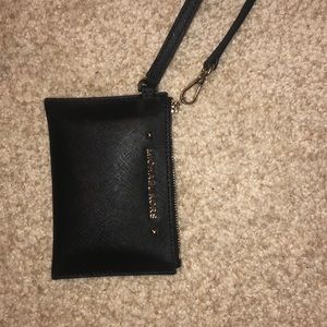 Michael Kors Jet Set Leather Wristlet